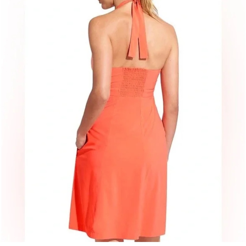 Athleta Pack Everywhere Dress 2 Light Coral Sunset - Picture 2 of 7